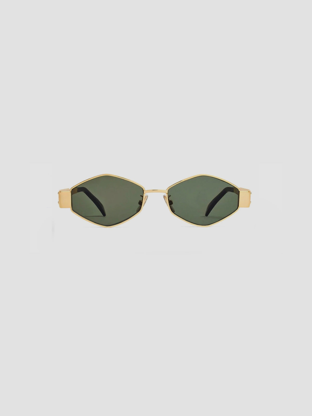 CELINE TRIOMPHE HEXAGON-FRAME METAL 01 SUNGLASSES