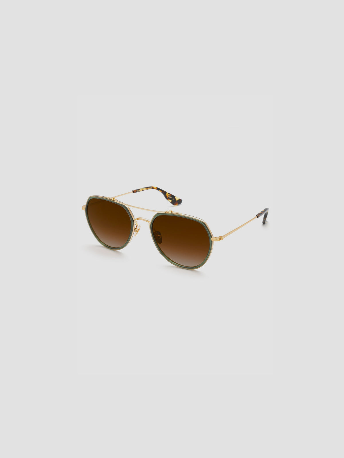 Krewe Baker 18K Titanium Sunglasses