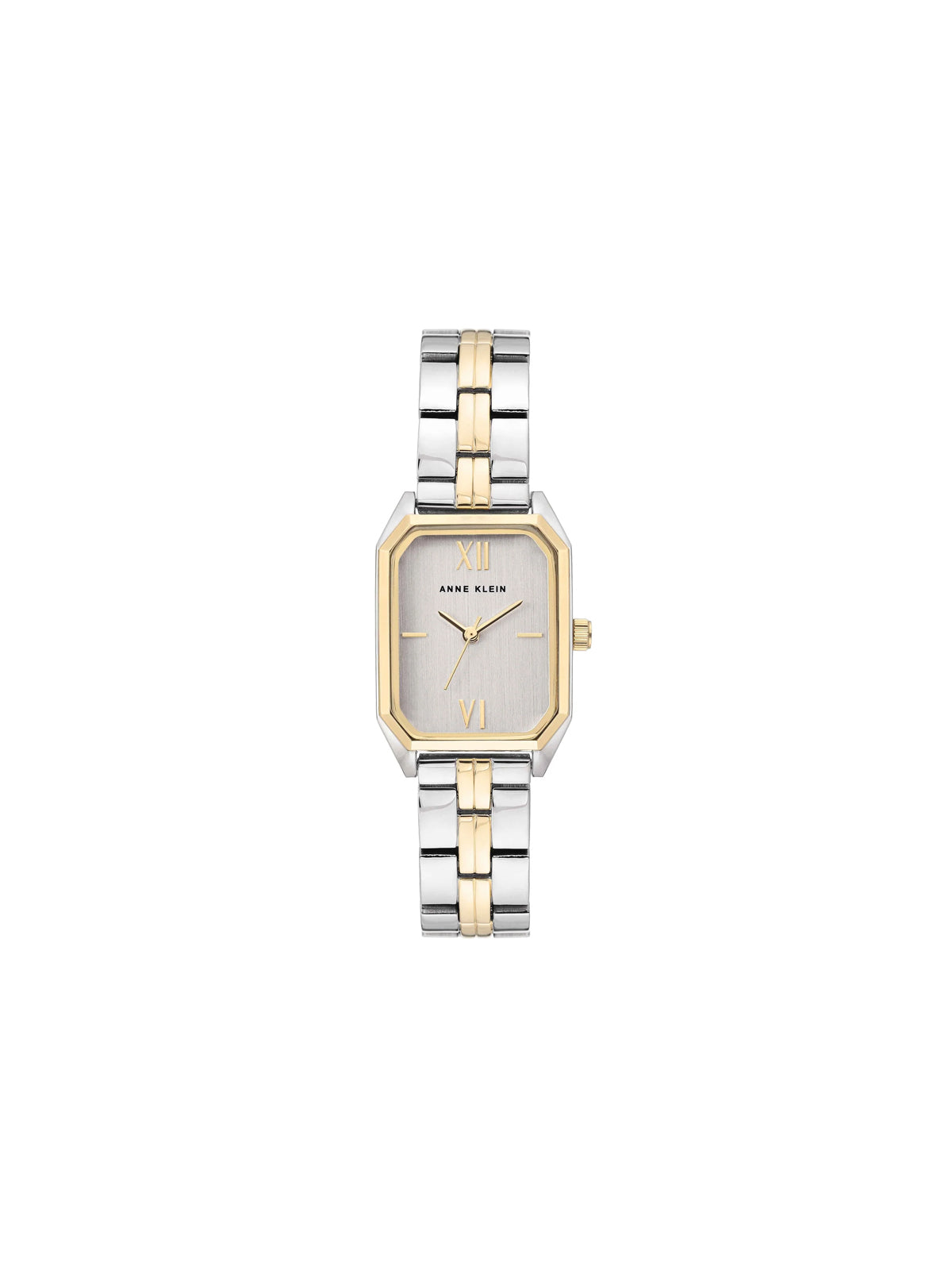 Anne Klein Octagonal Shaped Metal Bracelet Watch