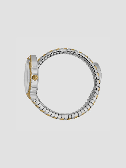 Unica Snake Two Tones Yellow Gold